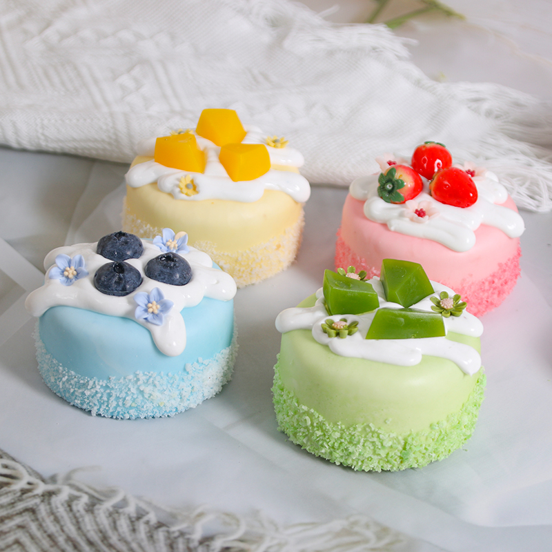 Photography Food - 1PCS Simulated Fruit Chocolate Hard Cake