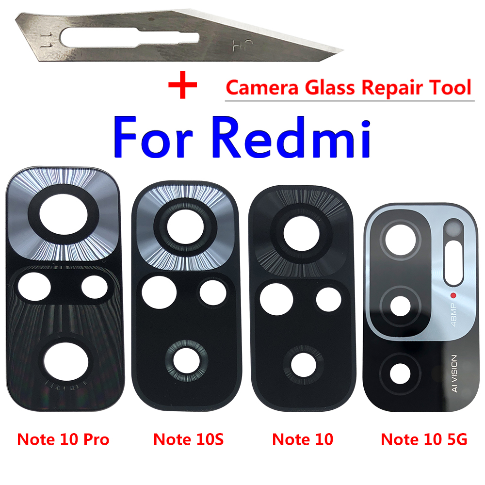 Photography Kit Xiaomi - 2PCS，NEW Back Rear Camera Glass Lens