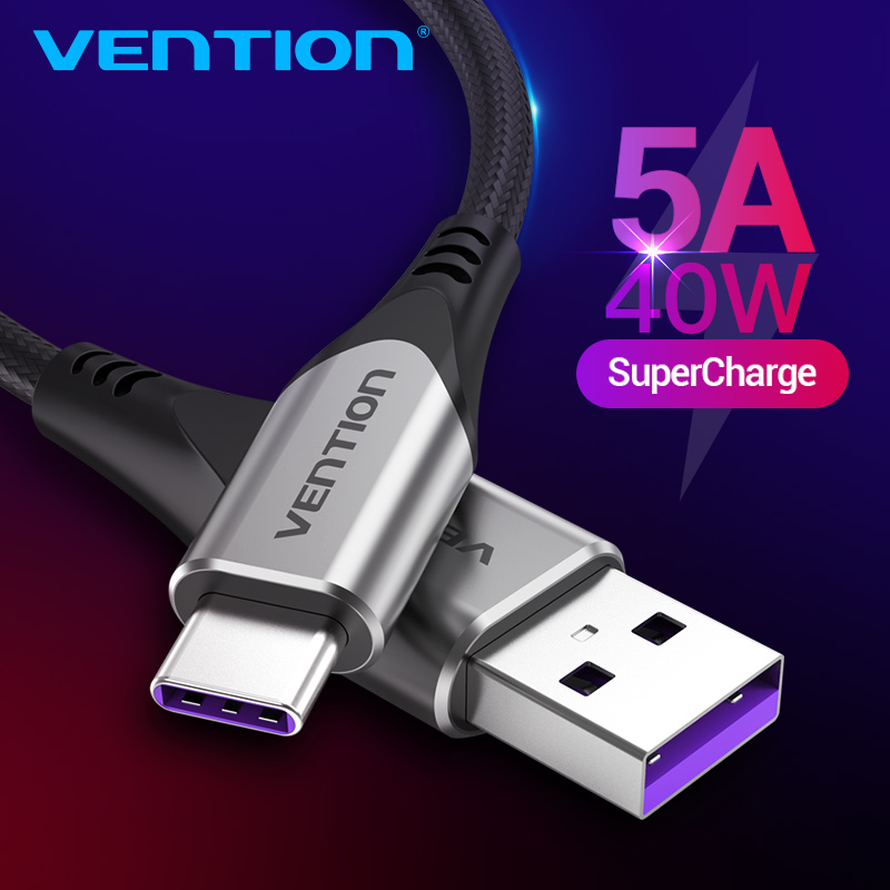 Photography Kit Xiaomi - Vention 5A Type C Cable for