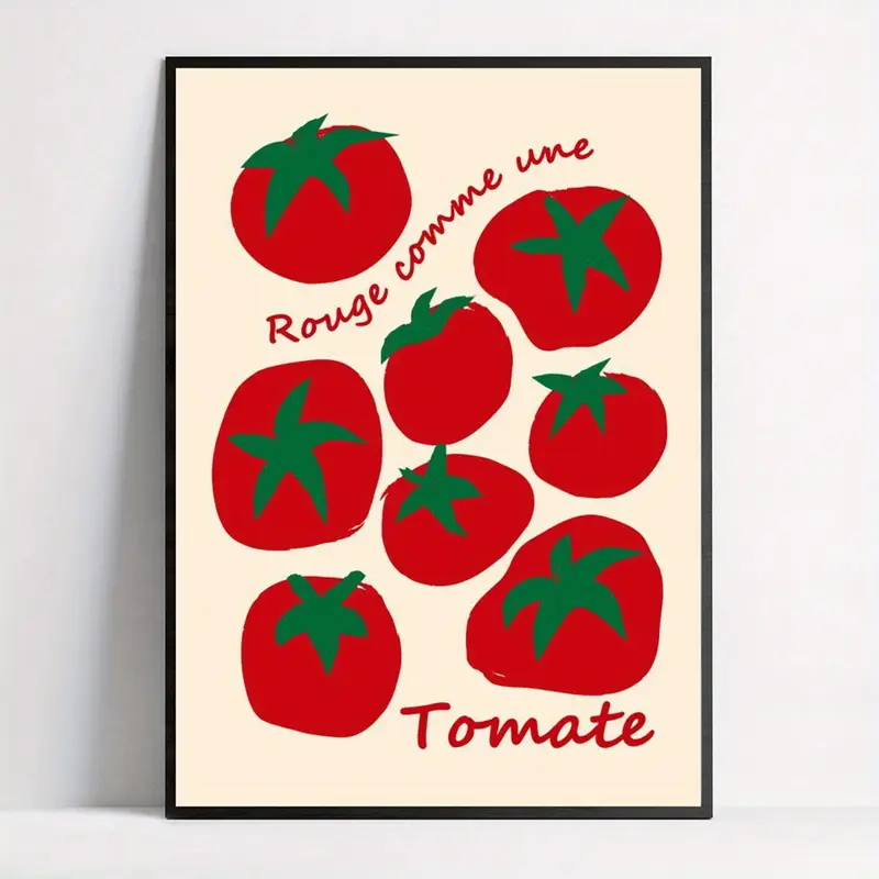 Modern Colorful Red Tomatoes W - Photography Art review and price